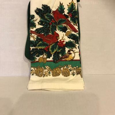 3 piece Christmas kitchen linens