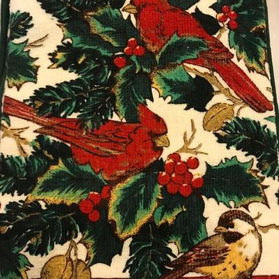 3 piece Christmas kitchen linens