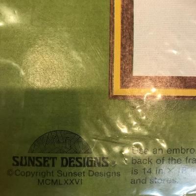 Vintage Sunset Stitchery Koala