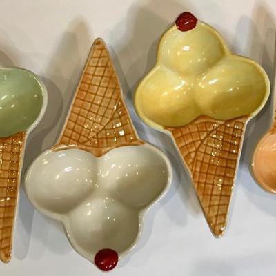 Williams Sonoma Ice Cream Dishes
