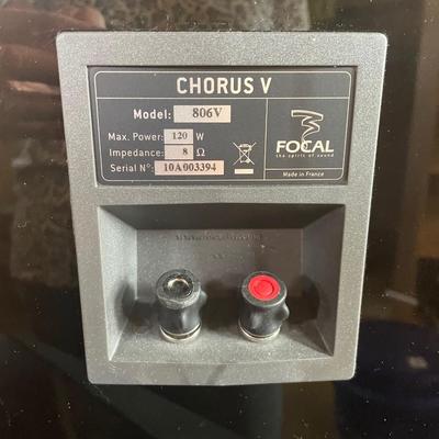 Lot 80. Focal Chorus V Surround Sound System