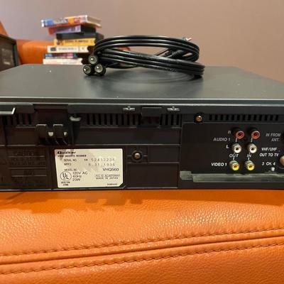 LOT 82. Quasar VHS Player/Recorder