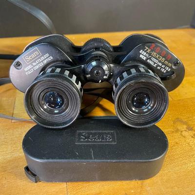 Lot 97 Sears Zoom  Binoculars