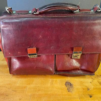 Lot 99. Leather Briefcase