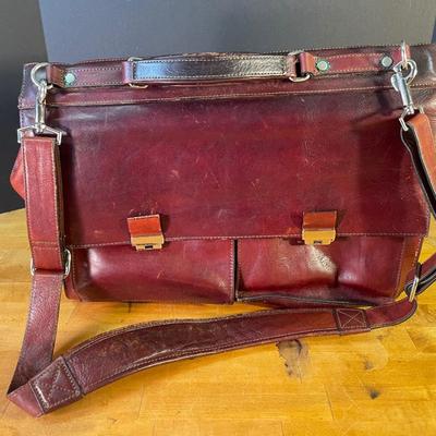 Lot 99. Leather Briefcase