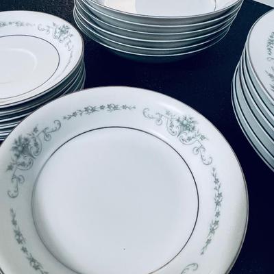 GAINSBOROUGH ROSE CHINA SET