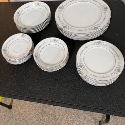 GAINSBOROUGH ROSE CHINA SET