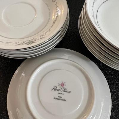 GAINSBOROUGH ROSE CHINA SET