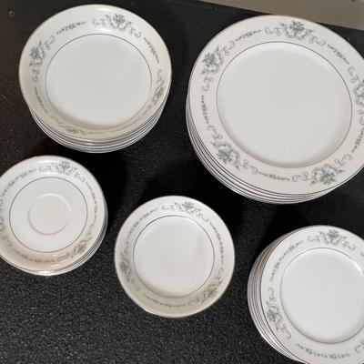 GAINSBOROUGH ROSE CHINA SET