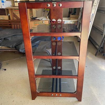Lot 130. Stereo Component Stand