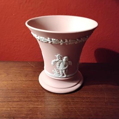 Rare Wedgwood Pink Posy Vase