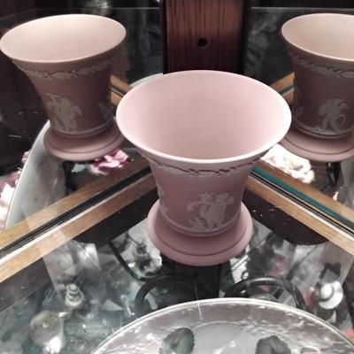 Rare Wedgwood Pink Posy Vase