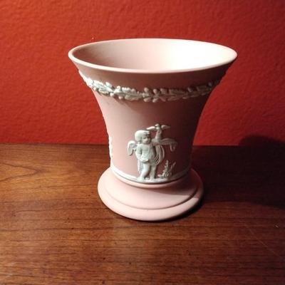 Rare Wedgwood Pink Posy Vase