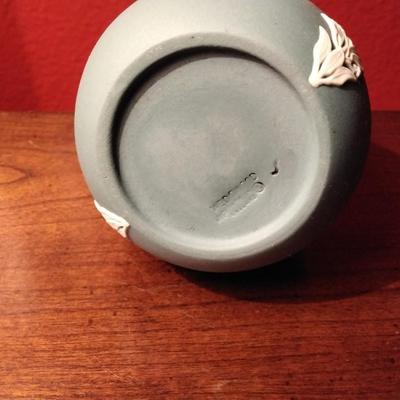 Wedgwood Grey Jasperware bud vase