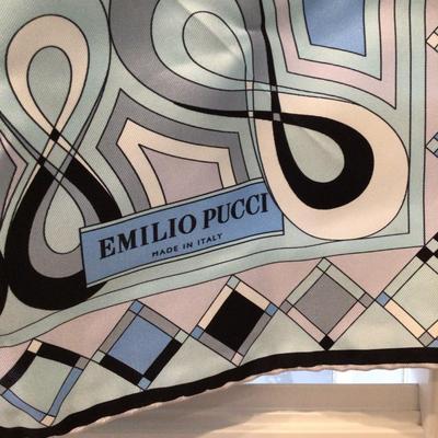 8587 Emilio Pucci Italian Silk Scarf