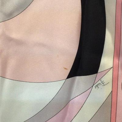 8595 Large Emilio PUCCI Silk Scarf