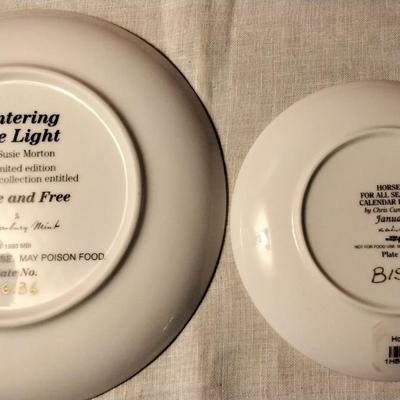 Horses For All Seasons Numbered and Entering The Light Numbered By Danbury Mint