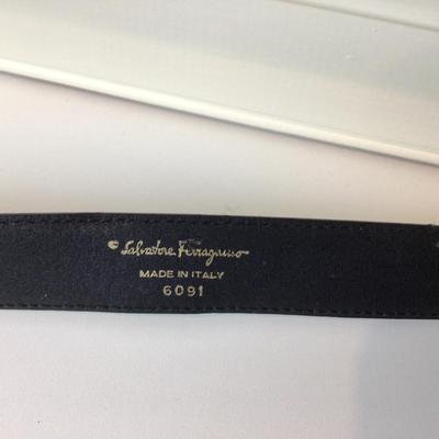8749 Ferragamo Belt and Key Chain Zipper Case