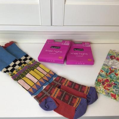 8750 Mackenzie Childs Socks and New Stocking