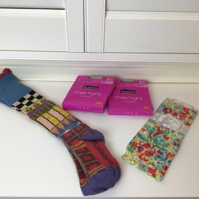 8750 Mackenzie Childs Socks and New Stocking