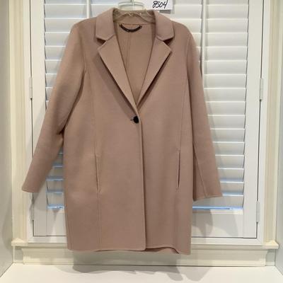 8504 PURE Pale Pink Wool/Viscose Jacket Small