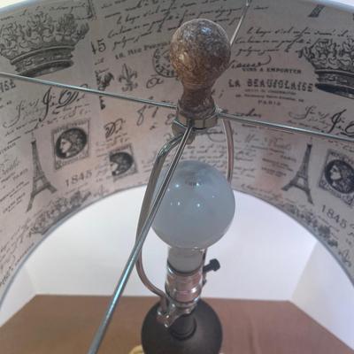 Lot 187. Mercury Glass Table Lamp
