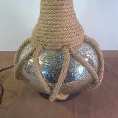 Lot 187. Mercury Glass Table Lamp