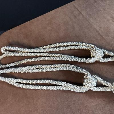 Lot 187-A. Pair of Tassel Tiebacks