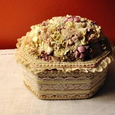 Vintage Victorian Style Jewelry box