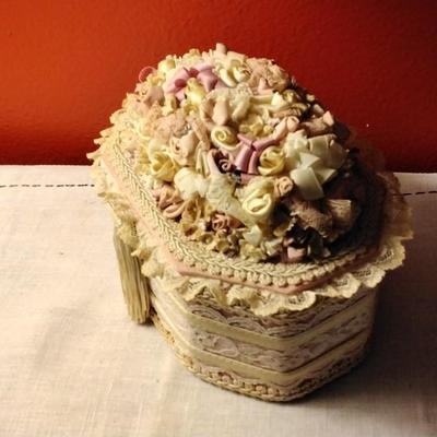 Vintage Victorian Style Jewelry box