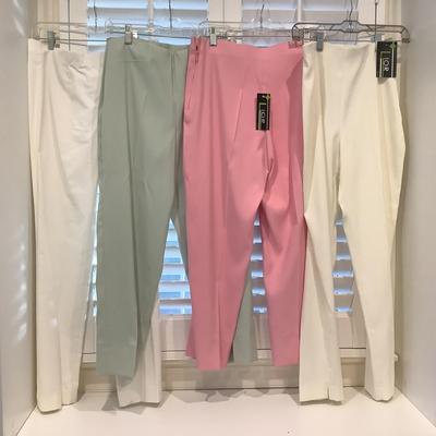 8663 Four Pairs of LIOR PARIS Size 8 Ladies Pants