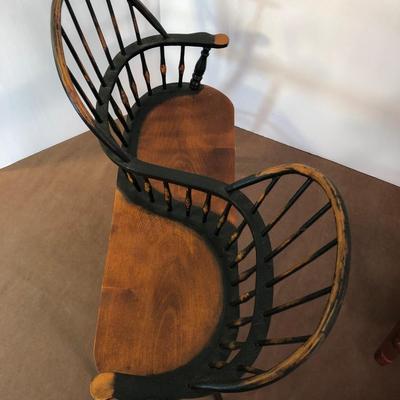 Lot 238. Two Miniature Wooden Chairs