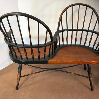 Lot 238. Two Miniature Wooden Chairs