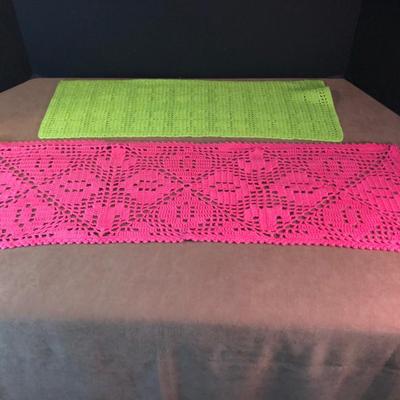 Lot 242. Crocheted Pieces
