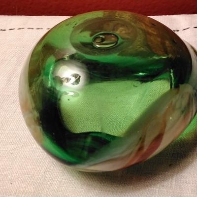 Vintage Blown Glass Ashtray