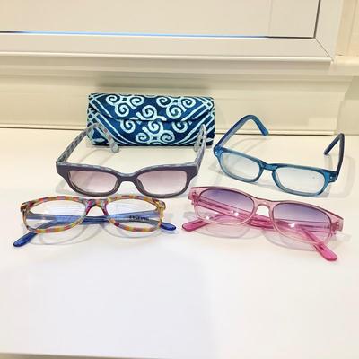 8668 Four Pairs of EYEFUNC Eyeglass Frames