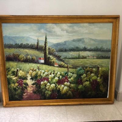 Lot 272. Oil Painting on Canvas 54