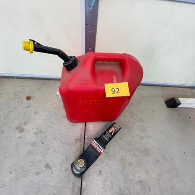 Gas Can & Ball Hitch