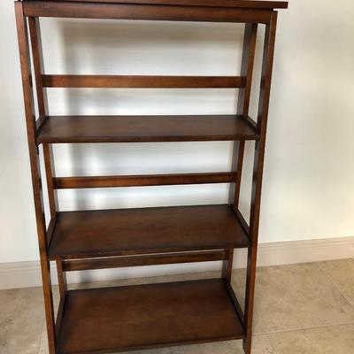 Lot 277. Folding Book Shelf