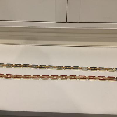 8674 Two Like New J. McLaughlin Link Belts size L