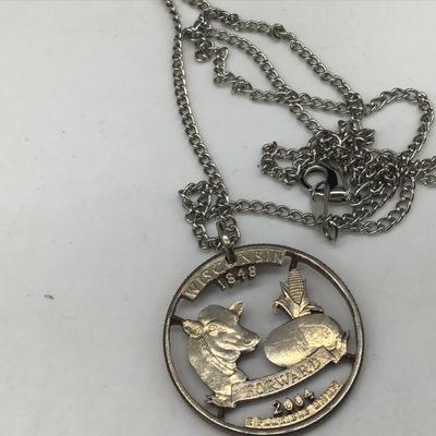 Coin Pendant necklace