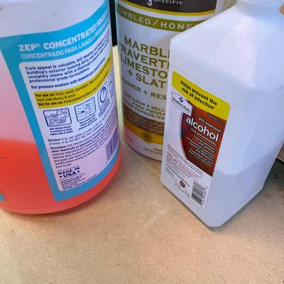 Box of cleaner & other