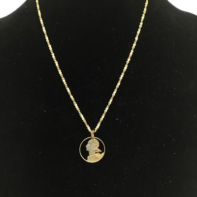 1962 Pendant and Chain