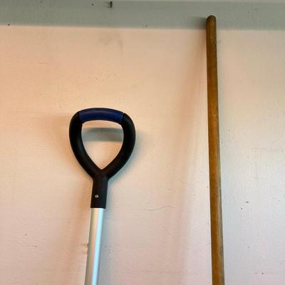 Shop Broom & Snow Shovel