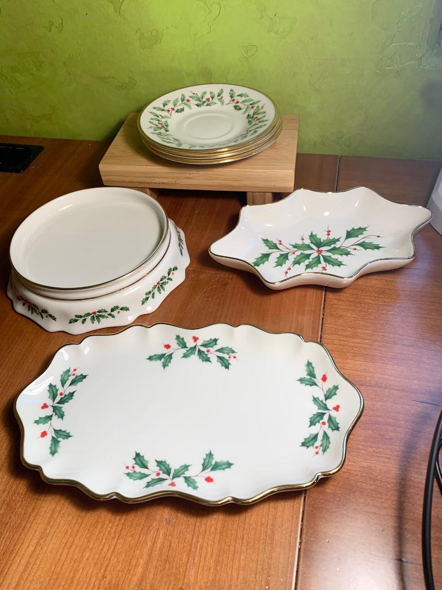 "Holiday Lenox" Lot of Lenox Pieces
