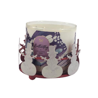 Snowman Candle Holder
