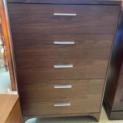 Lot 294. Tall Chest of Drawers and Nightstand
