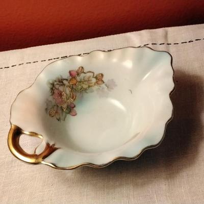 Vintage Kalk Germany Trinket Porcelain Dish