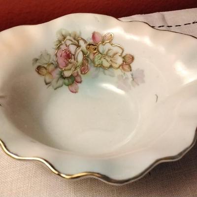 Vintage Kalk Germany Trinket Porcelain Dish