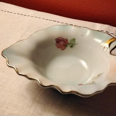 Vintage Kalk Germany Trinket Porcelain Dish